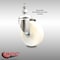 Service Caster 4 Inch 316SS Nylon Wheel Swivel 1/2 Inch Threaded Stem Caster SCC-SS316TS20S414-NYS-121315 - alternate 5